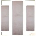 SET THREE FUR RUGS BEDROOM PUFFY PINK FC19 New Plan
