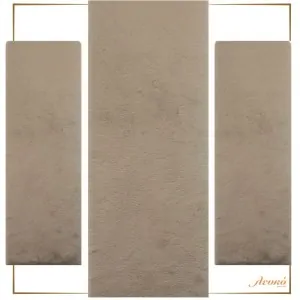 SET FUR RUGS PUFFY TAUPE FC5