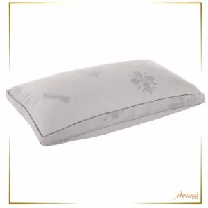The viscose satin outer cover of the virtuoso pillow by the Italian certified company Magniflex