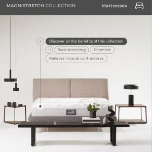 MEDICAL MATTRESS MAGNISTRETCH 10 MEDIUM FIRM