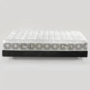 the DolceVita 10 mattress by the Italian Magniflex from the side in the store in Corinth, Peloponnese