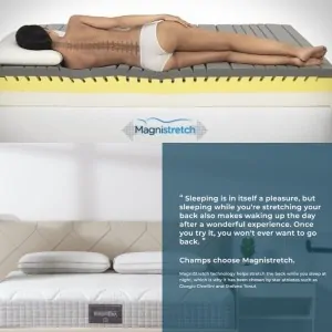 MEDICAL MATTRESS MAGNISTRETCH 10 MEDIUM FIRM
