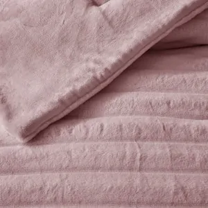 WARM FUR QUILT SET VOLCANO AMETHYST