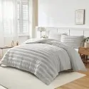 WARM FUR QUILT SET VOLCANO GREY