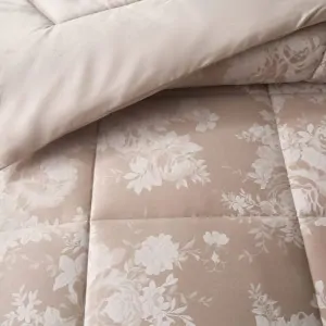 COMFORTER CORDELIA TAUPE FLORAL