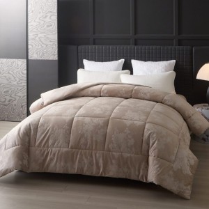 COMFORTER CORDELIA TAUPE FLORAL