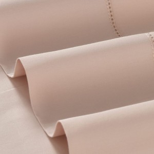 SET QUEEN BED SHEETS MONACO PINK 300 TC