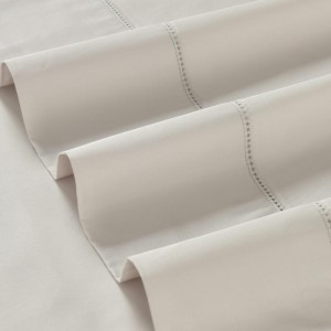SET QUEEN BED SHEETS MONACO BEIGE 300 TC