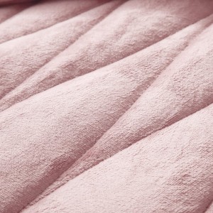 duvet blanket Color: Pudra Quality: 100% Jacquard Flannel