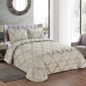 BEDSPREAD COLLECTIVE TAUPE LIOLIOS HOME IN LEFKO SHOP