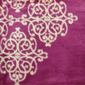 blanket pink with black and orange pattern in Korinthia