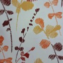 FABRIC WITH AUTUMN FLOWERS in offer for curtains