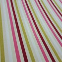 FABRIC WITH SPRING STRIPES ON SALE AT LEFKO KORINTHOS