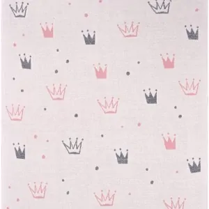 BABY BLANKET COTTON CROWN NATURAL