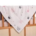 BABY BLANKET COTTON CROWN NATURAL
