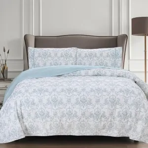 BED SHEET SET CHANTAL AQUA