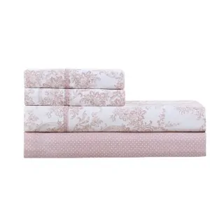 BED SHEET SET CHANTAL PINK