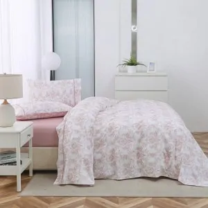 BED SHEET SET CHANTAL PINK