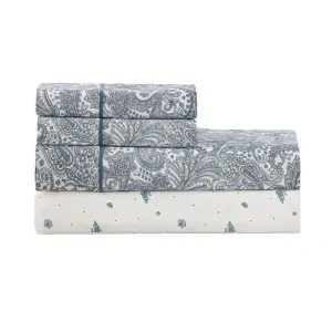 BED SHEET QUEEN SET MARTA BOHO FLORAL