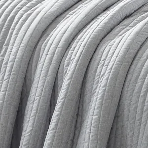 BEDSPREAD GREY MABELLE