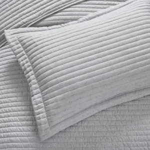 BEDSPREAD GREY MABELLE