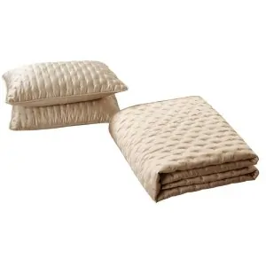 BEDSPREAD KING SIZE GISELE BEIGE