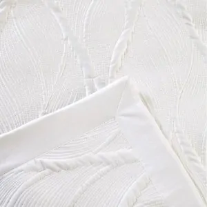 microsatin white king size bedspread liolios in korinthia