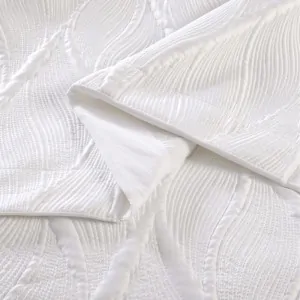 BEDSPREAD KING SIZE LILLY WHITE