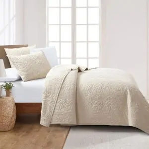 bed with liolios home prewashed bedcover in leuko shop in korinthos peloponnisos