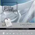 ΑΔΙΑΒΡΟΧΟ ΚΑΛΥΜΜΑ ΣΤΡΩΜΑΤΟΣ FLANNEL εικόνα που γράφει mattress protector flannel