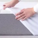 how to adjust the WATERPROOF FLANNEL MATTRESS PROTECTION on your bed