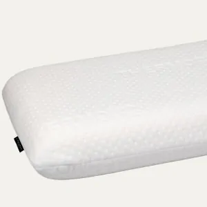 70x40 x 12cm height low pillow for neck comfort with visco elastic memory foam