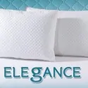 A quilted protective pillow cover with a Microfiber surface from the quality brand LaLuna