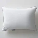 PILLOW KARYFILL MEDIUM SILICONE HOLLOWFIBER & COTTON LALUNA GREECE WHITE