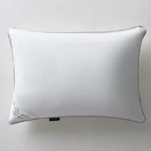 PILLOW KARYFILL extra firm SILICONE HOLLOWFIBER & COTTON LALUNA GREECE WHITE