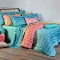 SET BED SHEET BURANO AQUA down town home greece