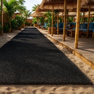 SPAGHETTI ENTRANCE FLOOR 15MM BLACK