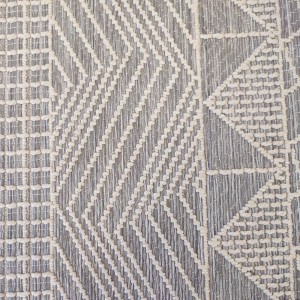 4-seasons grey and white mat hallway rug with patterns from Lefko Corinth Peloponnese