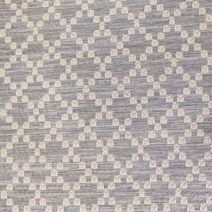 WICKER HALLWAY RUG ECRU GREY SQUARES LEFKO HOME STORE GREECE
