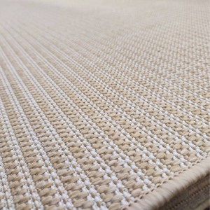 4 SEASON RUG ON OFFER WHITE BEIGE STRIPES GREECE