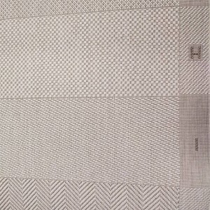 4 SEASON RUG ON OFFER BEIGE STRIPES WITH ALPHABET LETTERS 160X230cm STO LEFKO