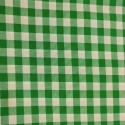 GREEN SMALL CHECKED TABLECLOTH PROFESSIONAL USE