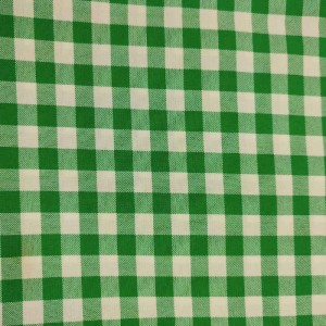 GREEN SMALL CHECKED TABLECLOTH PROFESSIONAL USE