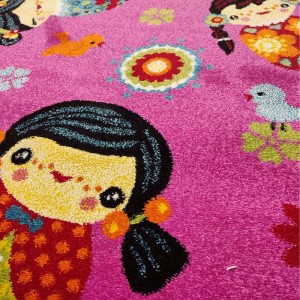 RUG KIDS ROOM PINK BABUSHKA