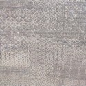 SYNTHETIC ECO RUG GEOMETRIC PATTERN GRAY 1