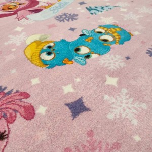 RUG KIDS ROOM PINK ANIMALS