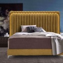BED QUEEN WITH HEADBOARD AND LED