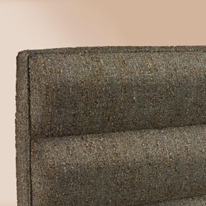 bed with green fabric around its leds for modern bedrooms, at korinthos, peloponnese