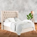 BED DANTE WITH IMPRESSIVE HEADBOARD