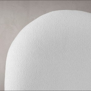 MODERN GREEK BED AT LEFKO STORE korinthos WITH headboard in white color